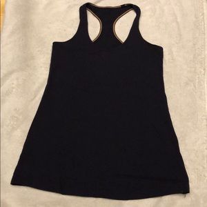 Lululemon cool racerback tank in navy - size 10
